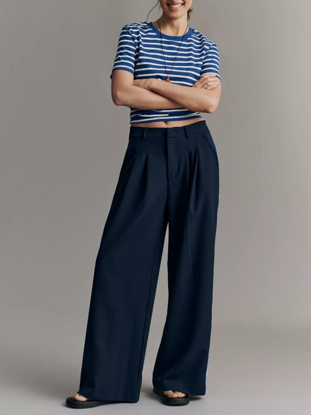Anthropologie Avery Knit Track Pants by Maeve S $159 NWT (run large)